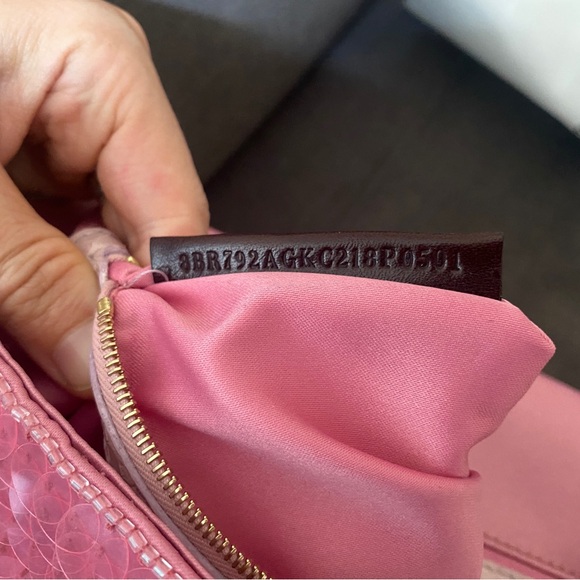 Fendi 1997 Baguette Pink Sequin Rare 2021 - Picture 8 of 16